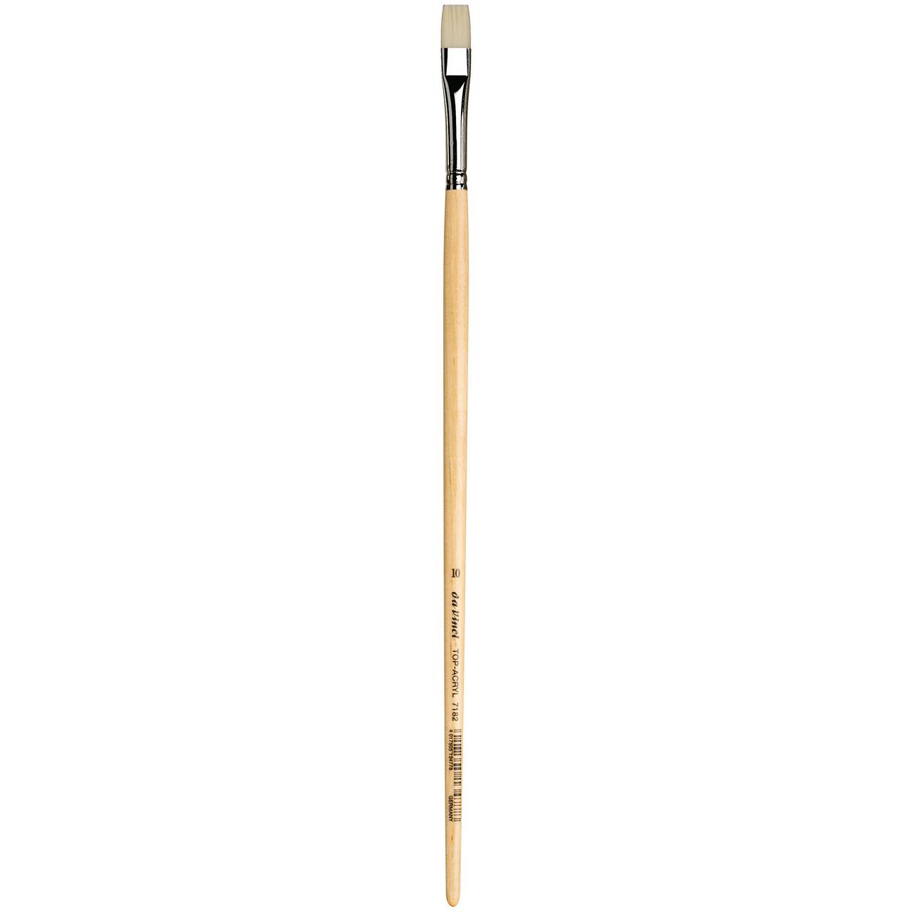 da Vinci TOP ACRYL Series 7182 Synthetic Flat Brush